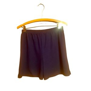 Vintage Athletic Works Black Mesh Women’s Athletic Basketball Shorts Size Small